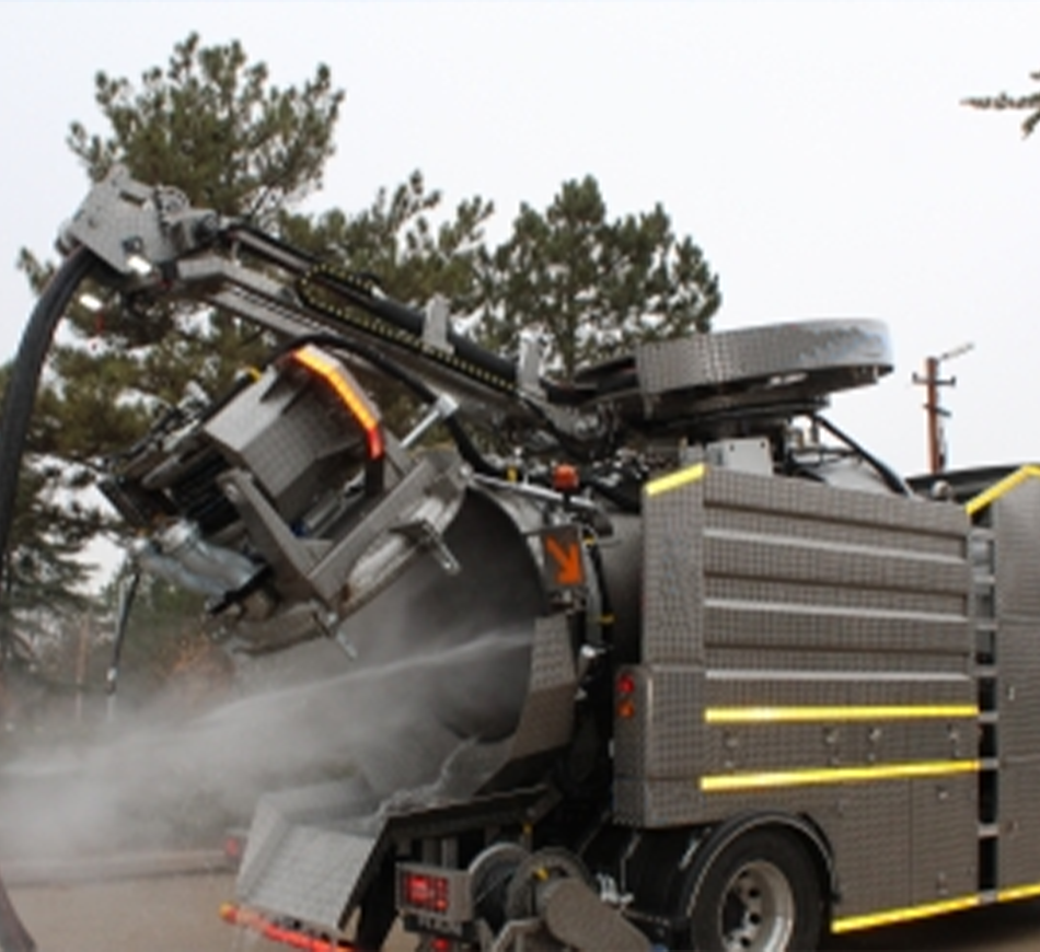 Large Kombine Kanal Açma Ve Temizleme Ekipmanı